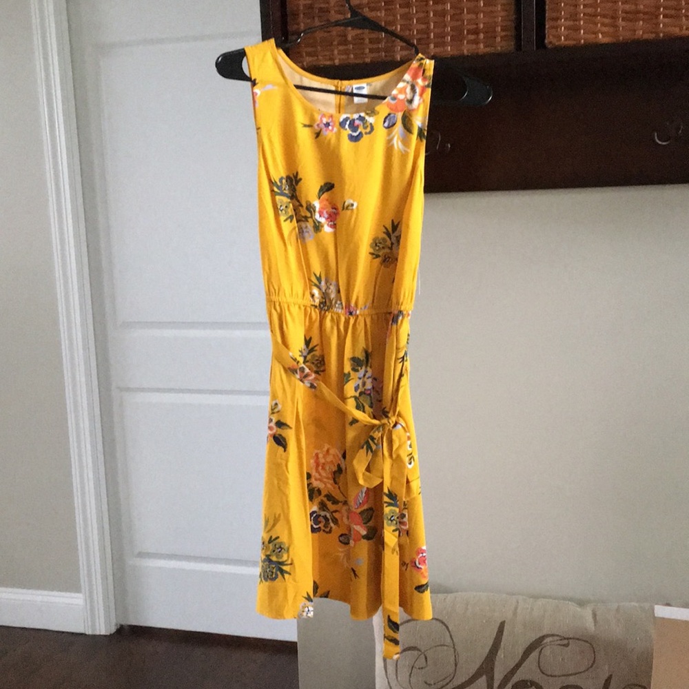 Old Navy Yellow Sun Dress